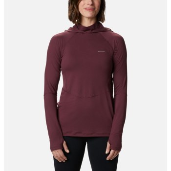 Columbia Winter Power Hooded Knit, Sudaderas Con Capucha Vino Para Mujer | 632450-ZNJ